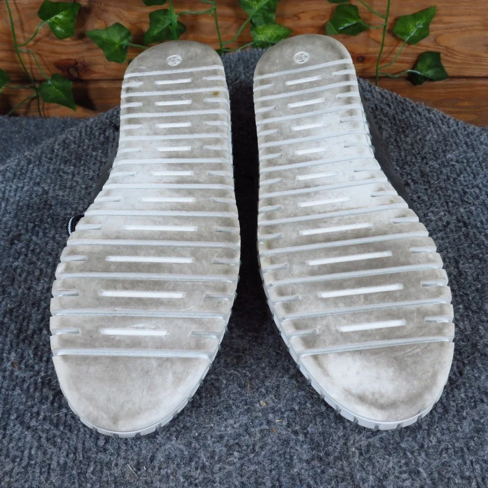 Eric Michael Annie Women Fashion Sneaker Size 37 Walking Travel Grey Suede